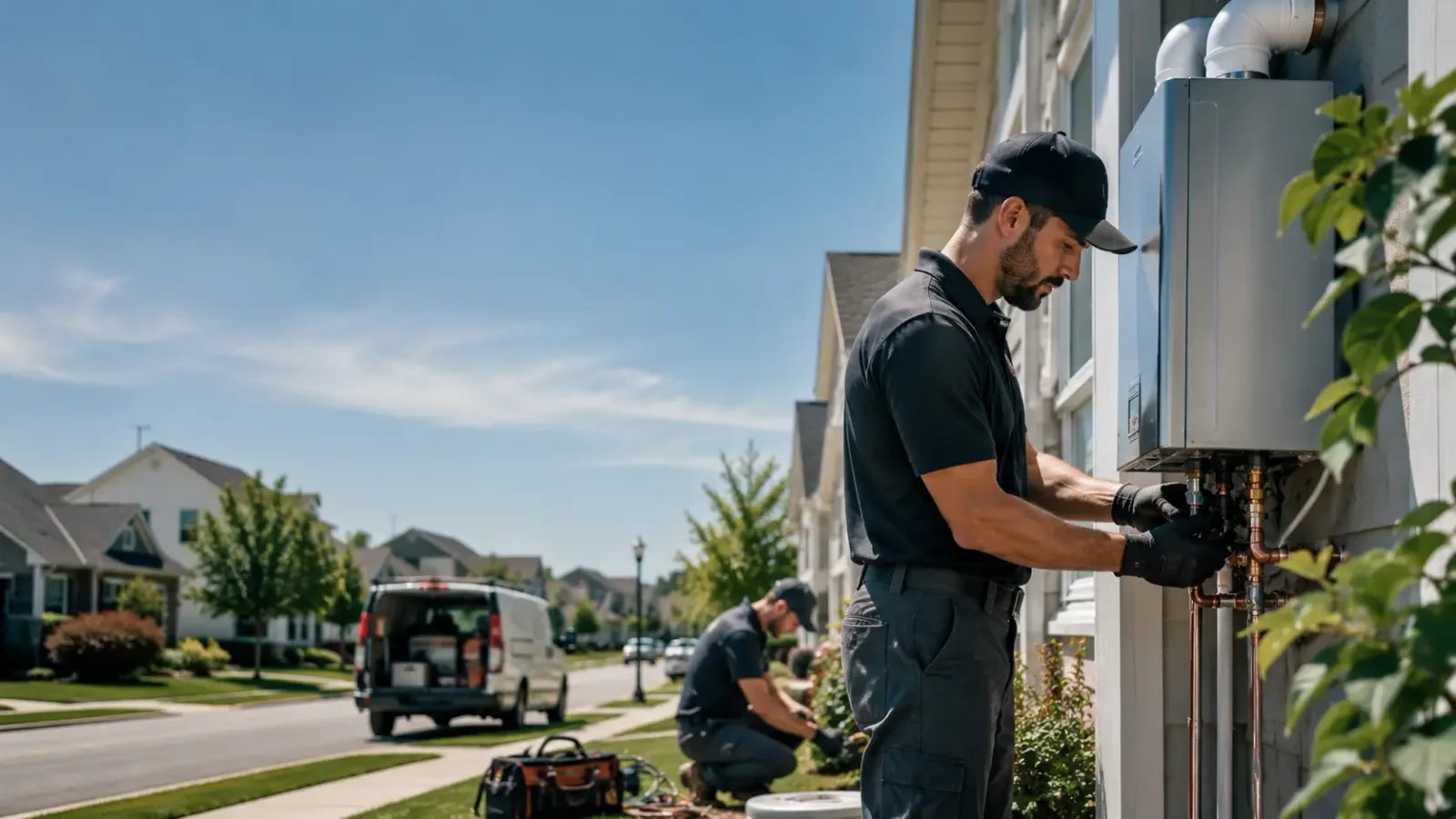 Tankless Water Heater Installation in Fowlerville, MI